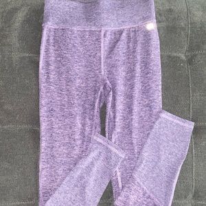 Purple leggings
